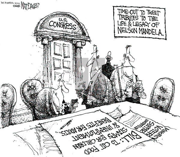 Matt Davies on Friday December 6, 2013 Comic Strip