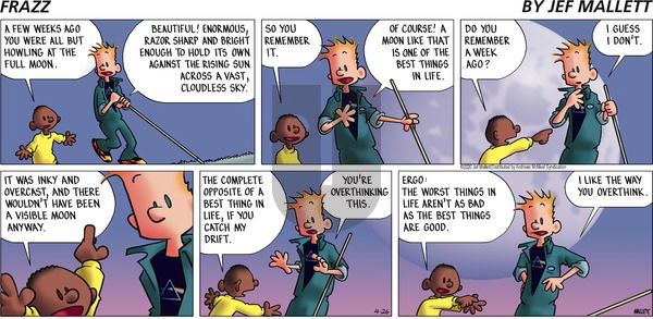Frazz on Sunday April 26, 2020 Comic Strip
