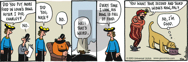 Overboard on Monday July 22, 2013 Comic Strip