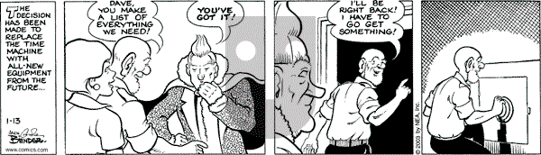 Alley Oop on Sunday February 9, 2003 Comic Strip