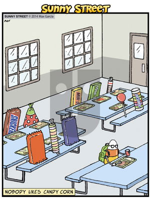 Sunny Street - Wednesday October 29, 2014 Comic Strip
