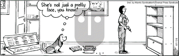 Fred Basset on Thursday July 26, 2007 Comic Strip