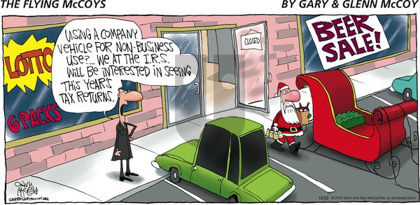 The Flying McCoys on Sunday December 22, 2013 Comic Strip