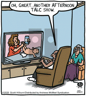 The Argyle Sweater on Saturday April 19, 2025 Comic Strip