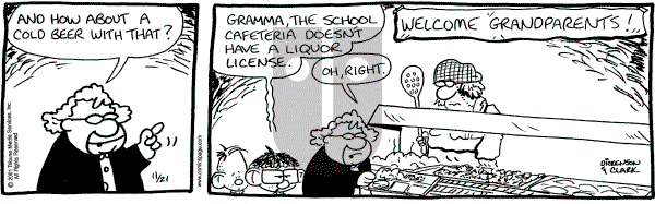 Lola on Wednesday November 21, 2001 Comic Strip