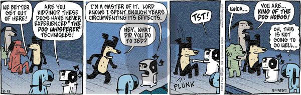 Pooch Cafe on Saturday February 15, 2014 Comic Strip