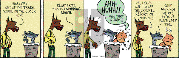 Ink Pen on Thursday March 8, 2007 Comic Strip