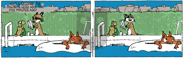 Over the Hedge on Tuesday August 1, 2006 Comic Strip