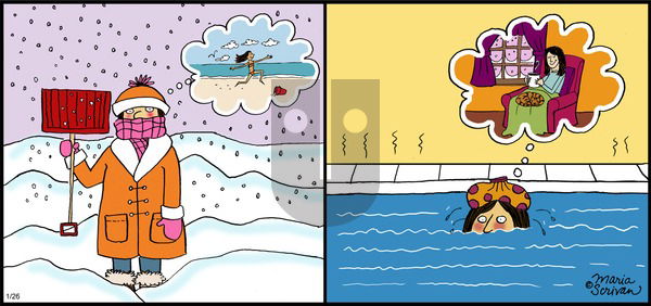 Half Full - Sunday January 26, 2014 Comic Strip
