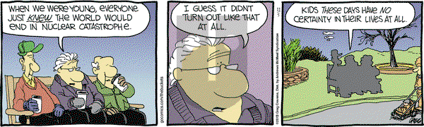 The Buckets on Tuesday November 5, 2019 Comic Strip