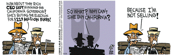 La Cucaracha on Tuesday September 28, 2010 Comic Strip