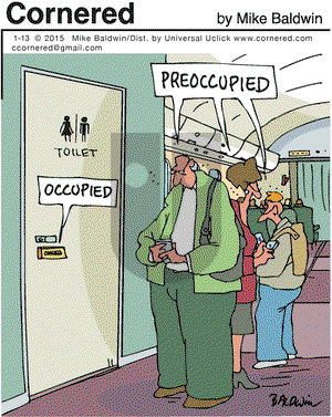 Cornered on Tuesday January 13, 2015 Comic Strip