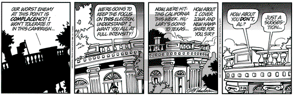 Doonesbury - Thursday September 26, 1996 Comic Strip
