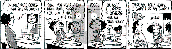 Rose is Rose on Monday April 29, 1991 Comic Strip