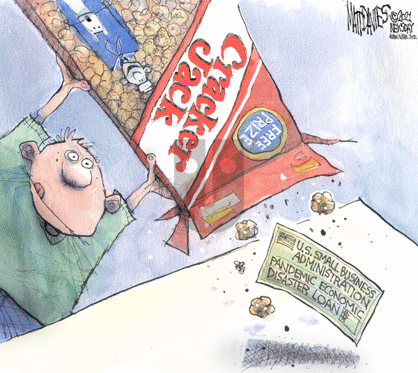 Matt Davies on Wednesday June 23, 2021 Comic Strip