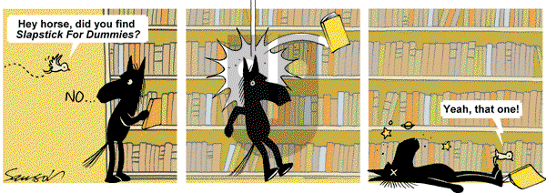 Dark Side of the Horse on Wednesday January 12, 2011 Comic Strip
