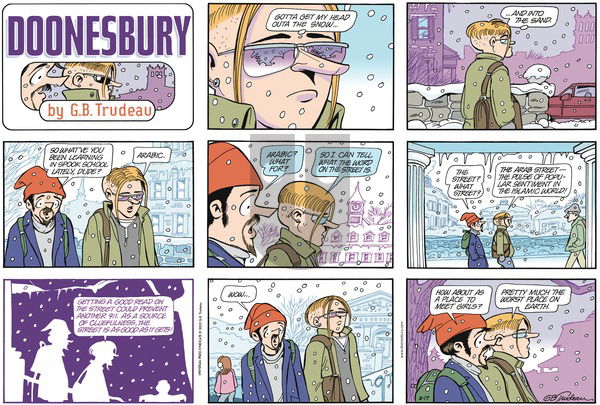 Doonesbury on Sunday February 17, 2002 Comic Strip