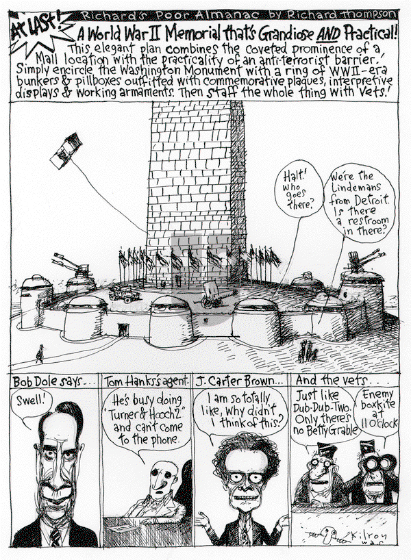 Richard's Poor Almanac on Friday April 17, 2015 Comic Strip