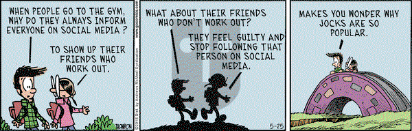 Grand Avenue on Friday May 25, 2018 Comic Strip