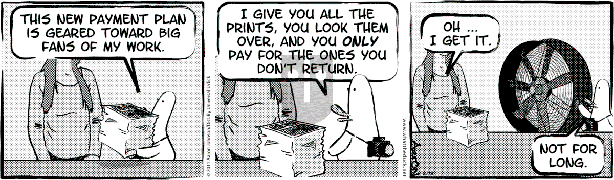 W.T. Duck - Saturday December 2, 2023 Comic Strip