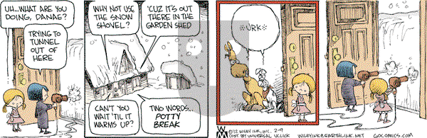 Non Sequitur - Thursday February 9, 2012 Comic Strip