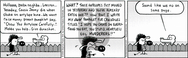 Pearls Before Swine on Tuesday July 12, 2005 Comic Strip