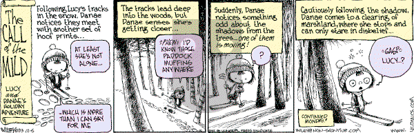 Non Sequitur on Friday December 5, 2003 Comic Strip