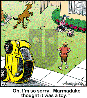 Marmaduke on Saturday August 5, 2017 Comic Strip