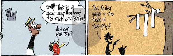 The Knight Life on Thursday October 27, 2016 Comic Strip