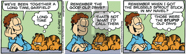 Garfield on Monday July 7, 2008 Comic Strip