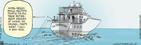 Non Sequitur on Friday November 6, 2009 Comic Strip