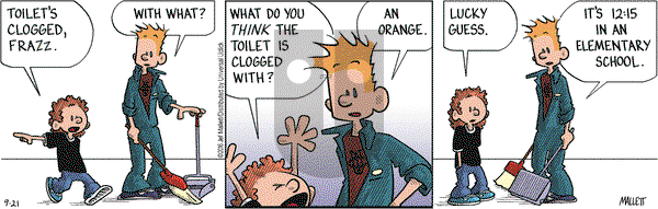 Frazz on Wednesday September 21, 2016 Comic Strip