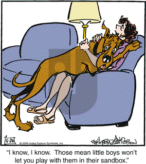 Marmaduke on Tuesday May 26, 2009 Comic Strip