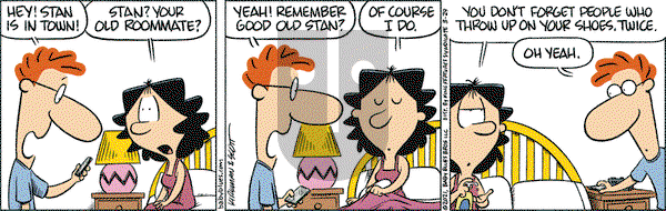 Baby Blues on Monday March 29, 2021 Comic Strip