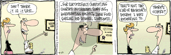The Duplex on Tuesday July 10, 2001 Comic Strip