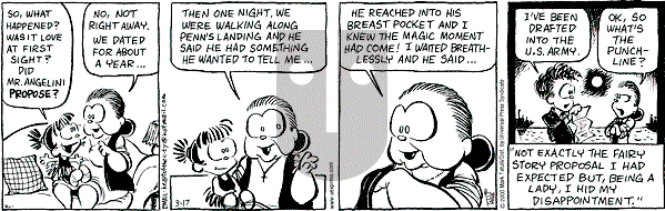 Heart of the City on Friday March 17, 2000 Comic Strip