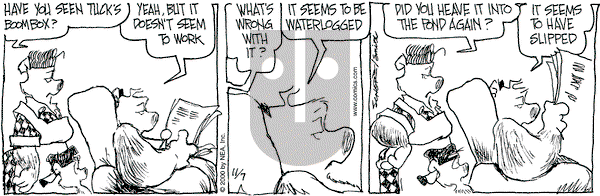 The Grizzwells on Tuesday November 7, 2000 Comic Strip