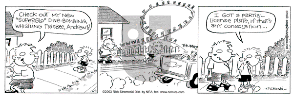 Soup to Nutz - Old on Wednesday June 11, 2003 Comic Strip