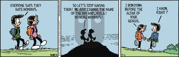 Grand Avenue on Monday March 6, 2017 Comic Strip