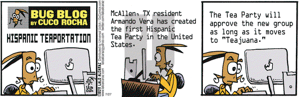 La Cucaracha on Wednesday July 27, 2011 Comic Strip