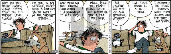 Get Fuzzy on Wednesday April 7, 2010 Comic Strip