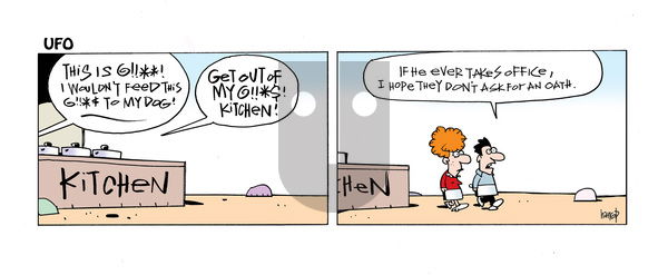 UFO on Wednesday March 12, 2025 Comic Strip
