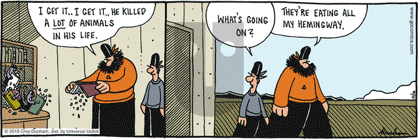 Overboard on Saturday November 12, 2016 Comic Strip