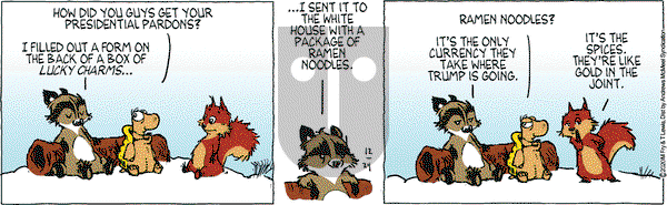Over the Hedge on Thursday December 24, 2020 Comic Strip