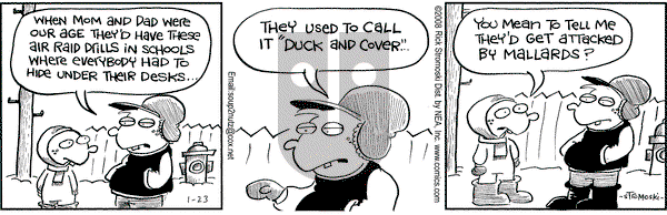 Soup to Nutz - Old on Wednesday January 23, 2008 Comic Strip