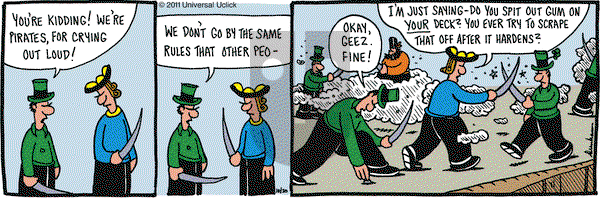 Overboard on Thursday October 20, 2011 Comic Strip