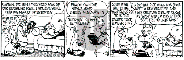 Monty on Wednesday October 20, 2004 Comic Strip