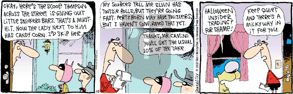 The Duplex on Thursday October 31, 2002 Comic Strip