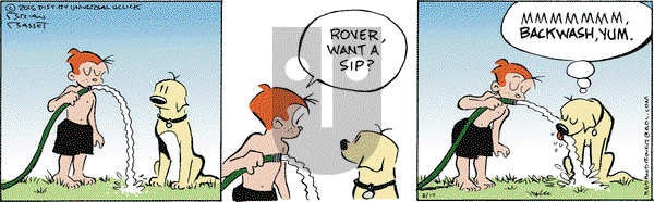 Red and Rover on Wednesday August 17, 2016 Comic Strip