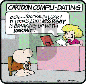 Ziggy on Tuesday October 20, 2015 Comic Strip